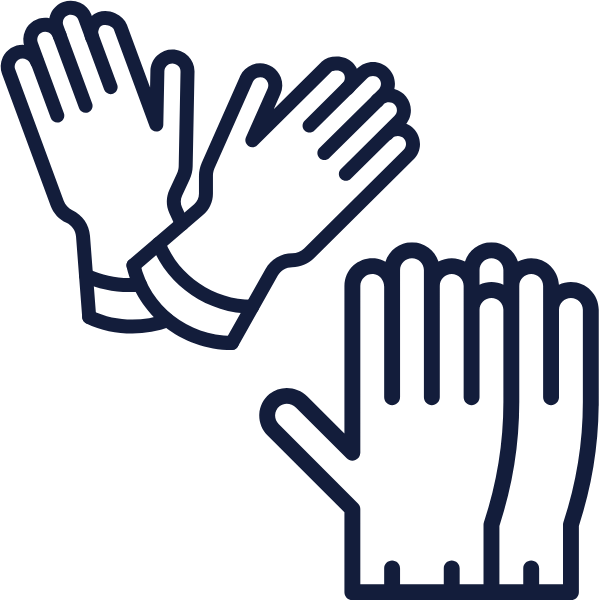 Guantes de Nitrilo Lisos o Texturizados